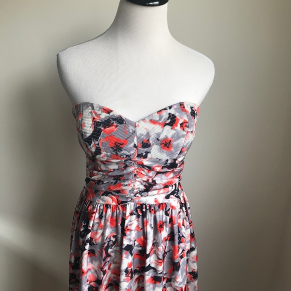 Parker Strapless Floral Corset Style Dress - Picture 5 of 8